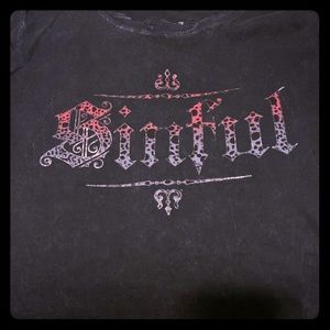 Sinful Affliction Shirt Small